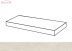 Плитка Italon Миллениум Пьюр ступень угловая правая (33x120)